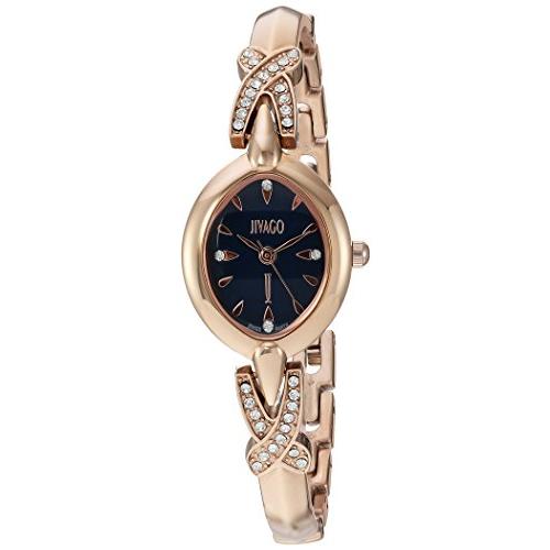 腕時計 セイコー レディース JV3614 Jivago Women's JV3614 Via Analog Display Quartz Two Tone Watch