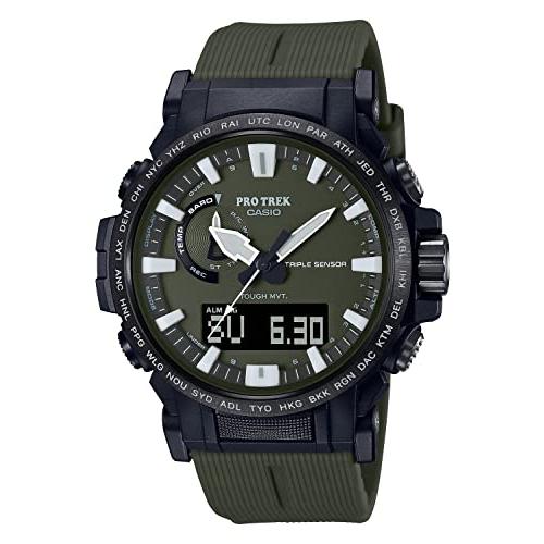 腕時計 カシオ メンズ PRW-61Y-3JF CASIO PROTREK PRW-61 Series Climber Line Men's Watch Shipped from Ja