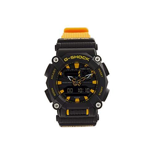 腕時計 カシオ レディース GA900A-1A9 G-Shock GA900A-1A9 Black/Yellow One Size