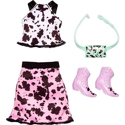 バービー バービー人形 HJT18 Mattel - Barbie Fashion Pack of Doll Clothes， Complete Look Set with Pin
