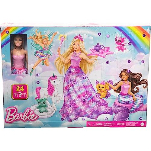 アドベントカレンダー バービー Barbie 着せ替え人形 ピンク 楽天市場】バービー(Barbie) アドベントカレンダー 【着せ替え