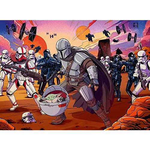 当てもの 外国で製 亜米利加 4005556132782 Ravensburger Mandalorian: Face Off 200 Piece Jigsaw ゲーム、おもちゃ-パズル-ジグソーパズル