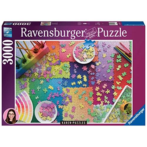 ジグソーパズル 海外製 アメリカ 4005556174713 Ravensburger - Puzzle on Puzzles - 3000 Piece Jigsa