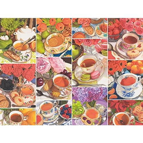 ジグソーパズル 海外製 アメリカ 17190 Ravensburger Teatime Large Format Jigsaw Puzzle - 750 Piece