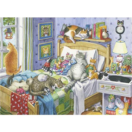 ジグソーパズル 海外製 アメリカ 14966 Ravensburger Cat Nap 14966 500-Piece Large Jigsaw Puzzle fo