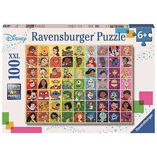 ジグソーパズル 海外製 アメリカ 13332 Ravensburger - Disney Color Palette - 100 Piece Jigsaw Puzz