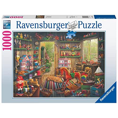 ジグソーパズル 海外製 アメリカ 17084 Ravensburger Nostalgic Toys 1000 Piece Jigsaw Puzzle for Ad