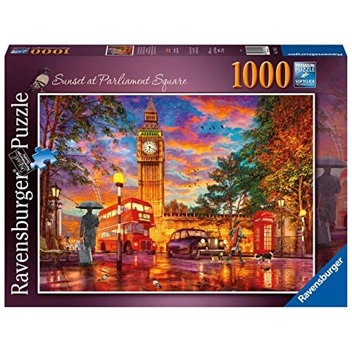ジグソーパズル 海外製 アメリカ 17141 Ravensburger London Sunset at Parliament Square 1000 Piece