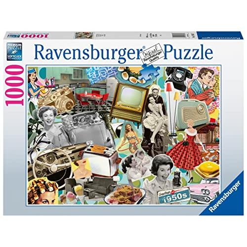 ジグソーパズル 海外製 アメリカ 17387 Ravensburger The 50s 1000 Piece Jigsaw Puzzle for Adults an