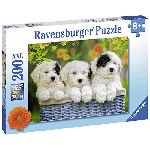ジグソーパズル 海外製 アメリカ 12765 Ravensburger 12765 8 Puppy Sister 200 Piece Jigsaw Puzzle