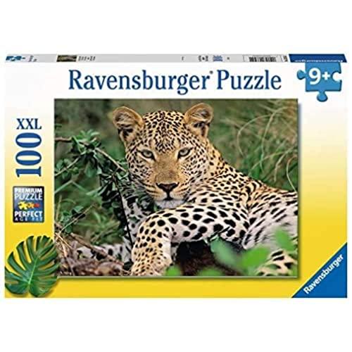 ジグソーパズル 海外製 アメリカ 13345 Ravensburger Exotic Animal Leopard 100 Piece Jigsaw Puzzle