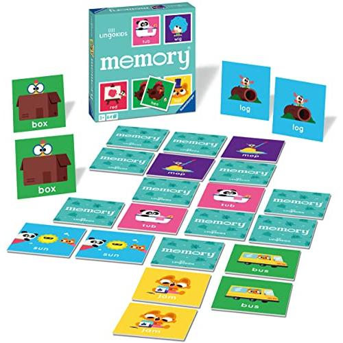 ジグソーパズル 海外製 アメリカ 20846 Ravensburger Lingokids Memory for Kids Ages 3 and Up ? A