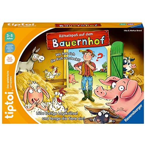 ジグソーパズル 海外製 アメリカ 00125 Ravensburger tiptoi Spiel 00125 Puzzle Fun on The Farm - Ed