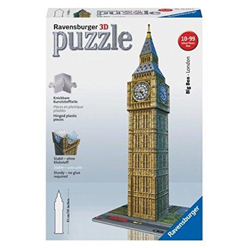 ジグソーパズル 海外製 アメリカ 10 Big Ben Building 3D Puzzle 216pc