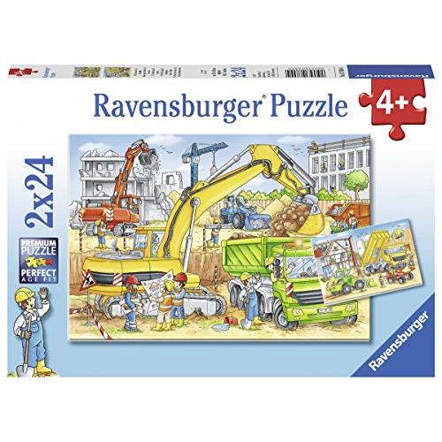 ジグソーパズル 海外製 アメリカ 78004 Ravensburger Lots to do on The Building site Jigsaw Puzzle