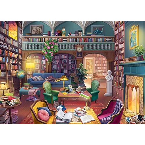 ジグソーパズル 海外製 アメリカ 17459 Ravensburger - Dream Library - 500 Piece Large Format Jigsa