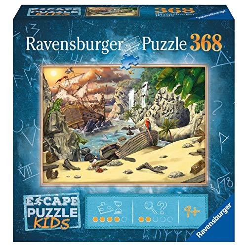 当てもの 外国で製 亜米利加 4005556129560 Ravensburger Escape Kids Puzzle - Pirate’s Peril ゲーム、おもちゃ-パズル