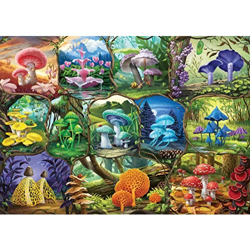 ジグソーパズル 海外製 アメリカ 17312 Ravensburger Beautiful Mushrooms 1000 Piece Jigsaw Puzzle f
