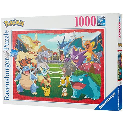 ジグソーパズル 海外製 アメリカ 17453 Ravensburger 1000 Piece Pokemon Jigsaw Puzzles for Adults a