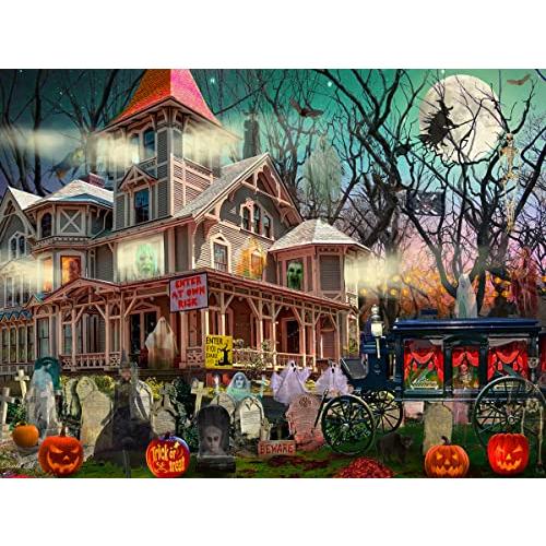 ジグソーパズル 海外製 アメリカ VC1273 Haunted Mansion Jigsaw Puzzle 550 Piece by Vermont Christm