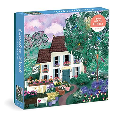 ジグソーパズル 海外製 アメリカ 9780735375291 Galison Garden Path ? 500 Piece Puzzle Fun and Ch