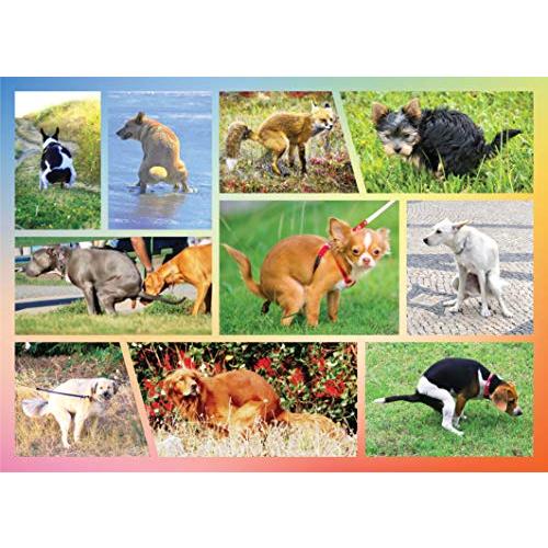ジグソーパズル 海外製 アメリカ Super Poopinator 3000 Pooping Dogs 100-Piece Puzzle for Kids - Fu