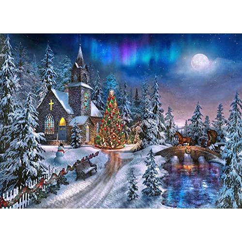ジグソーパズル 海外製 アメリカ VC1188 Vermont Christmas Company Christmas Night Jigsaw Puzzle 10