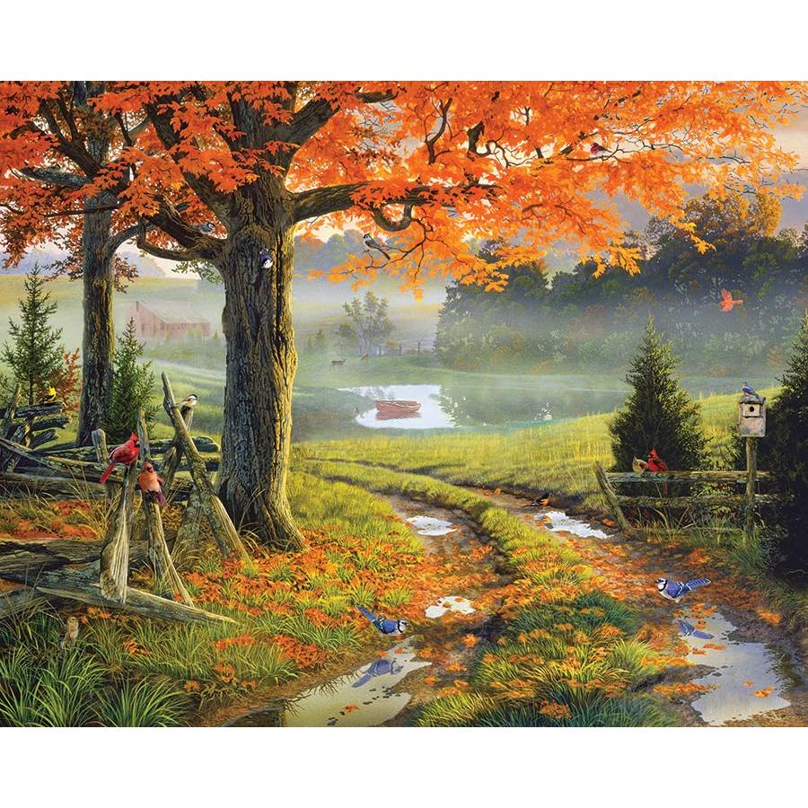 ジグソーパズル 海外製 アメリカ 34-11171 Springbok - Country Home - 1000 Piece Jigsaw Puzzle- Fal