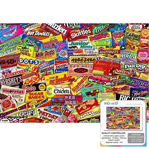 ジグソーパズル 海外製 アメリカ Ingooood_201801061108_Crazy Candy MFN Ingooood- Jigsaw Puzzle- Co