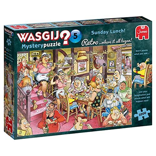 ジグソーパズル 海外製 アメリカ 25009 Jumbo, Wasgij, Retro Mystery 5 - Sunday Lunch!, Unique Jigs