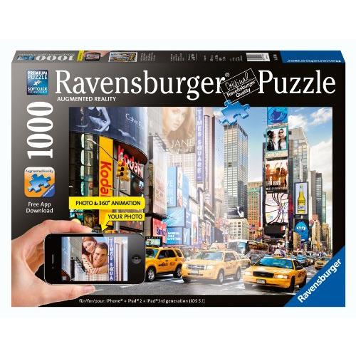 ジグソーパズル 海外製 アメリカ 19306 Ravensburger Colorful Activity at Times Square Augmented Re