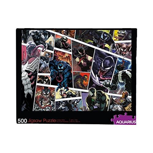 ジグソーパズル 海外製 アメリカ 62205 AQUARIUS Marvel Venom Puzzle (500 Piece Jigsaw Puzzle) - Gl