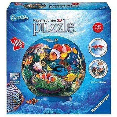 ジグソーパズル 海外製 アメリカ 12217 Ravensburger Ocean World Of Colors 108 Piece Children's Puz