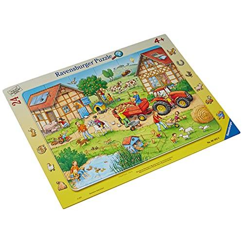 ジグソーパズル 海外製 アメリカ 65820 Ravensburger My Little Farm Jigsaw Puzzle (24 Piece)