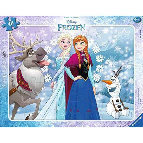 ジグソーパズル 海外製 アメリカ 61419 Ravensburger Frozen - Anna and Elsa Jigsaw Puzzle (40 Piece