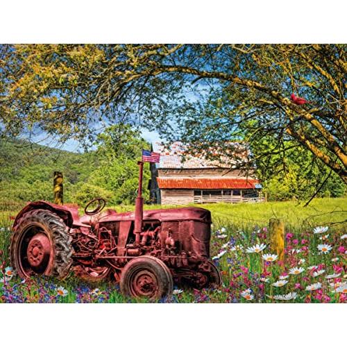 ジグソーパズル 海外製 アメリカ 2804-5 Ceaco - Simple Life - American Tractor - 750 Piece Jigsaw