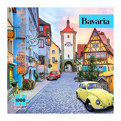 ジグソーパズル 海外製 アメリカ 19540 Re-marks Bavaria Photo Jigsaw Puzzle, 1000-piece Puzzle for