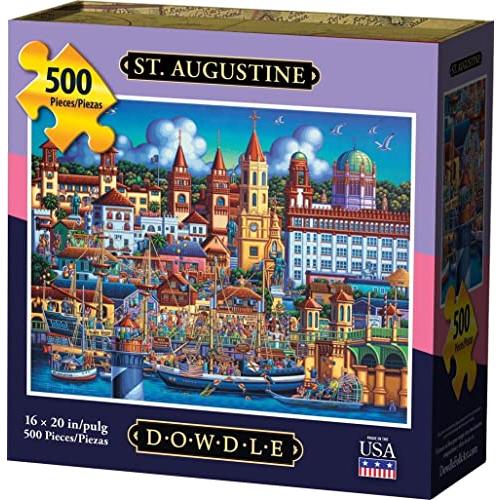 ジグソーパズル 海外製 アメリカ 00389 Dowdle Jigsaw Puzzle - St. Augustine - 500 Piece