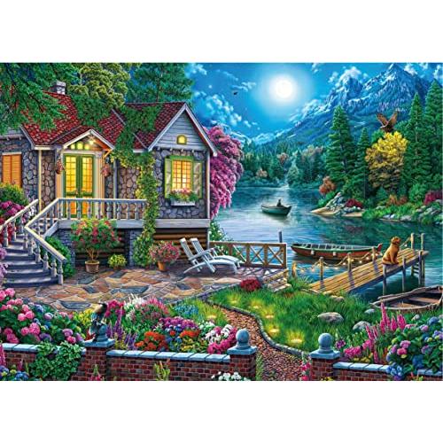 ジグソーパズル 海外製 アメリカ 3159-8 Ceaco - Weekend Retreat - Lakehouse - 1000 Piece Jigsaw Pu