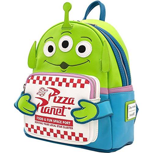 ラウンジフライ アメリカ 日本未発売 WDBK1036 Loungefly Disney Toy Story Alien Pizza Planet Mini
