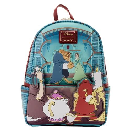ラウンジフライ アメリカ 日本未発売 WDBK2792 Loungefly Disney Beauty and the Beast Library Scen