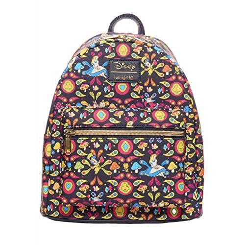 ラウンジフライ アメリカ 日本未発売 LFWDBK2653 Loungefly Alice in Wonderland Retro Mini-Backpac