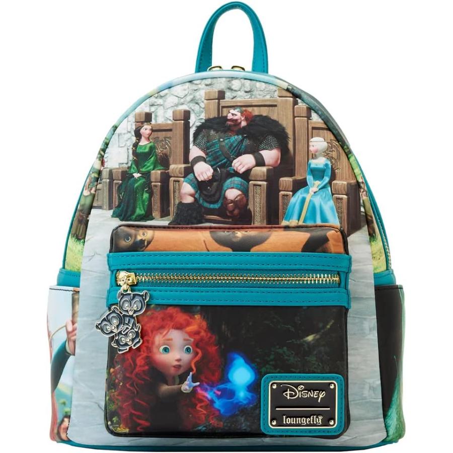 ラウンジフライ アメリカ 日本未発売 WDBK2963 Loungefly Disney Brave Merdina Princess Scene Mini