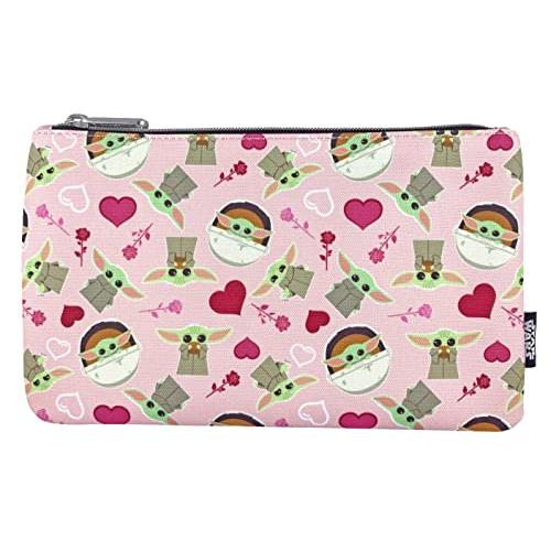 ラウンジフライ アメリカ 日本未発売 STCS0012 Loungefly Star Wars Baby Yoda Grogu Hearts and Flo