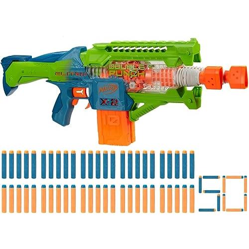 ナーフ アメリカ 直輸入 F6363 Nerf Elite 2.0， Double Punch Motorised Blaster， Fast Alternative Guns，