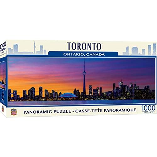 ジグソーパズル 海外製 アメリカ 72205 MasterPieces - 1000 Piece Jigsaw Puzzle, Toronto Skyline Pa