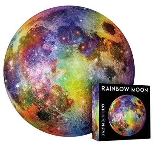 ジグソーパズル 海外製 アメリカ ANTELOPE Rainbow Moon 1000 Piece Jigsaw Puzzle for Adults， Space