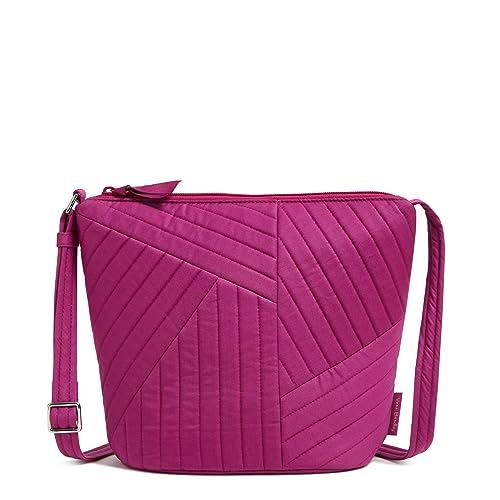 ヴェラブラッドリー ベラブラッドリー アメリカ 34969-J49 Cotton Bucket Crossbody Purse， Dar