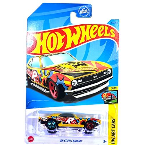 ミニカー HotWheels '68 COPO CAMARO ホットウィール マテル ミニカー Hot Wheels - COPO Camaro '68 Yellow