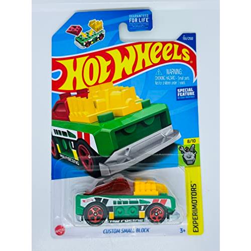 ホットウィール マテル ミニカー HCX69-M9C0Q Hot Wheels 2022 - Custom Small Block - Green - Experi
